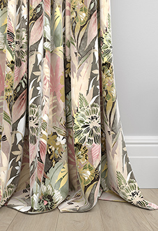 Bali, Blush - Made to Measure Curtains
